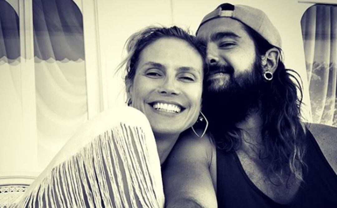 Heidi Klum con su esposo Tom Kaulitz. Foto: Instagram