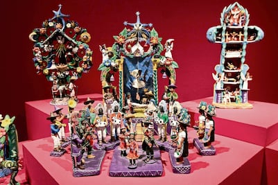 Nacimientos y arte popular, en exhibición  