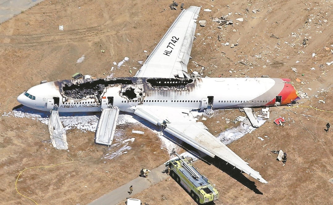 En 2020 sólo hubo cinco accidentes fatales, de acuerdo con estadísticas de la IATA. Foto: ARCHIVO EL UNIVERSAL