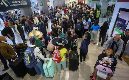 AICM reporta 22 vuelos cancelados y 2 mil pasajeros afectados por falla de Microsoft