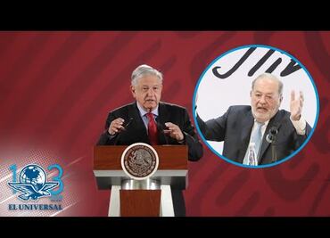 Carlos Slim quiere retirarse y está dispuesto a apoyar en el bienestar social: AMLO