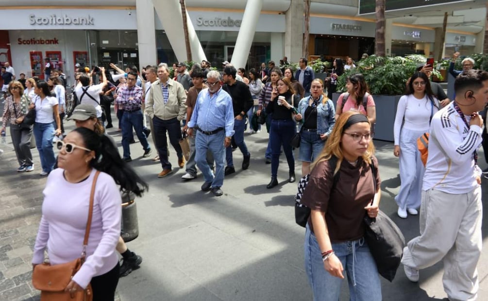 Así se vivió el Segundo Simulacro Nacional 2026 en CDMX (19/09/2026). Foto: Karla Guerrero / EL UNIVERSAL