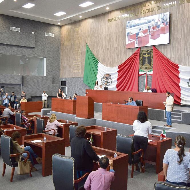 En el Congreso de Morelos, 15 diputados se oponen al presupuesto que es de 24 mil 653 millones de pesos, 8% mayor que el de 2018. TOMADA DE FACEBOOK
