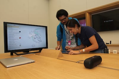 Inauguran la primera Apple Store en México