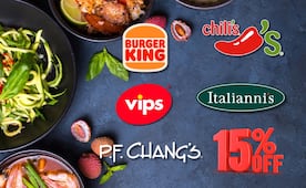 ¿Comer en restaurantes y ahorrar al mismo tiempo?: descuentos en Vips, Chili's, Burger King, Italianni's y P.F. Chang's