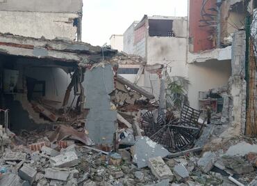 Explosión deja siete casas afectadas en Veracruz