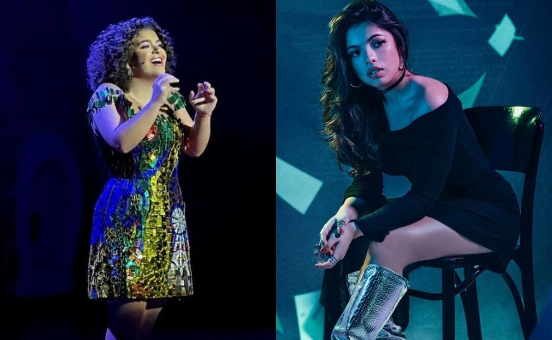 Lucero Mijares. Fuente: Instagram @lucerolandia_lm y Sara Ángel. Fuente: Instagram @sarapangel