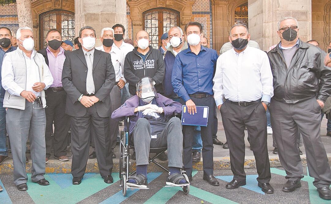 Transportistas expusieron que el Gobierno capitalino sólo les da excusas para resolver el problema económico que enfrentan. Foto: ESPECIAL