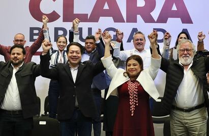 Clara Brugada presenta a su comité de precampaña