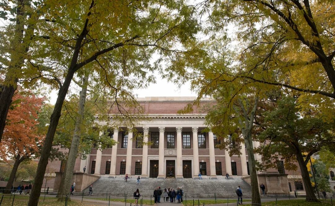 El expresidente Donald Trump sugirió que Estados Unidos debería conceder "automáticamente" la residencia permanente a los extranjeros graduados en las universidades del país. Foto: Twitter @HarvardLocal