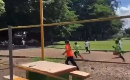 VIDEO: Ataque a balazos provoca pánico entre estudiantes de escuela primaria en Morelos