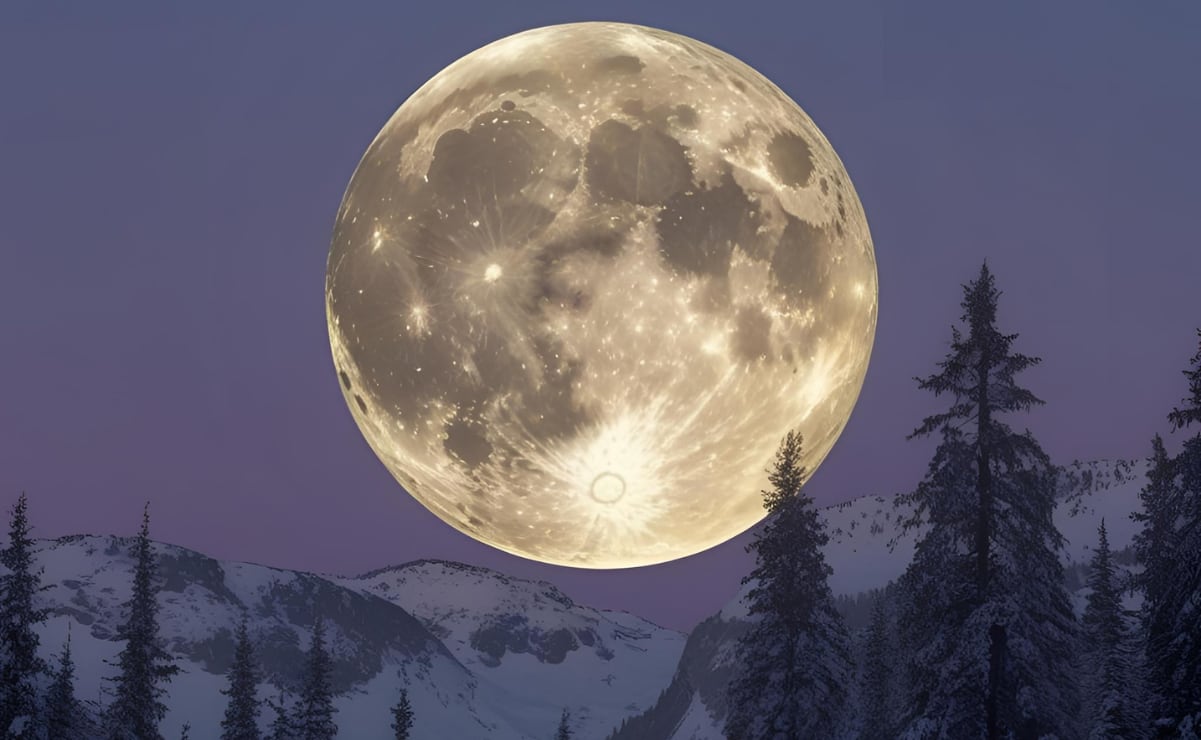 Pico de lluvia de meteoros Gemídas, Superluna Fría y otro eventos astronómicos de diciembre 2025