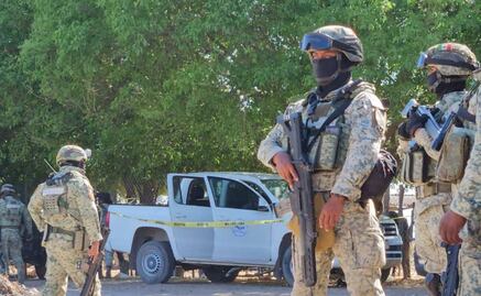 Ataque del CJNG al Ejército deja 2 criminales muertos y 8 lesionados en Aguililla, Michoacán; aseguran armas y camionetas tipo monstruo