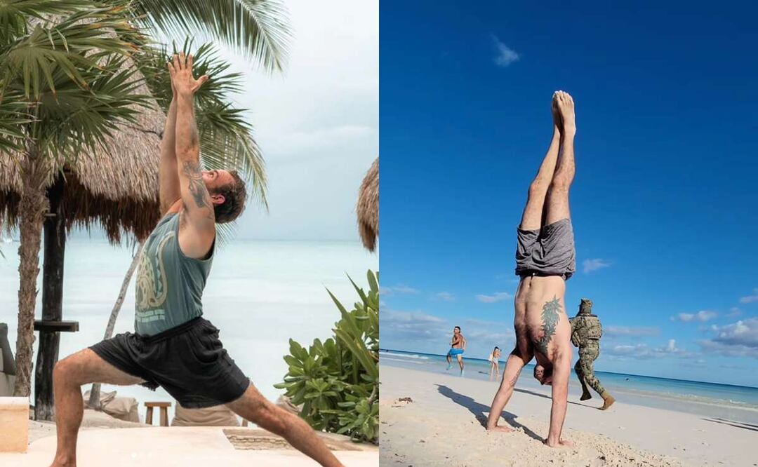 Maestro de yoga capta persecución en Tulum. / Foto: captura de Instagram.