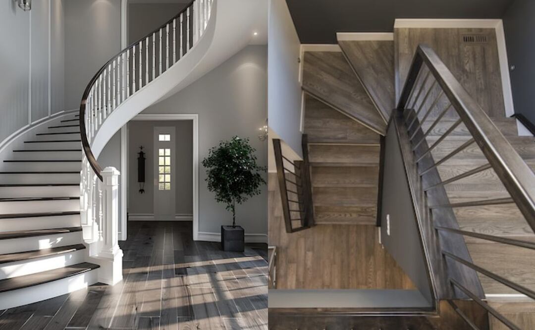 Consejos generales para el diseño de escaleras interiores. Fuente: Freepik.