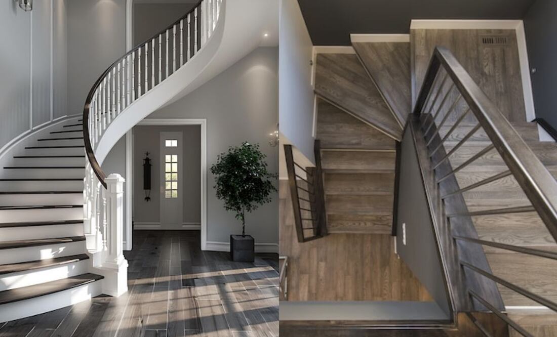 Consejos generales para el diseño de escaleras interiores. Fuente: Freepik.