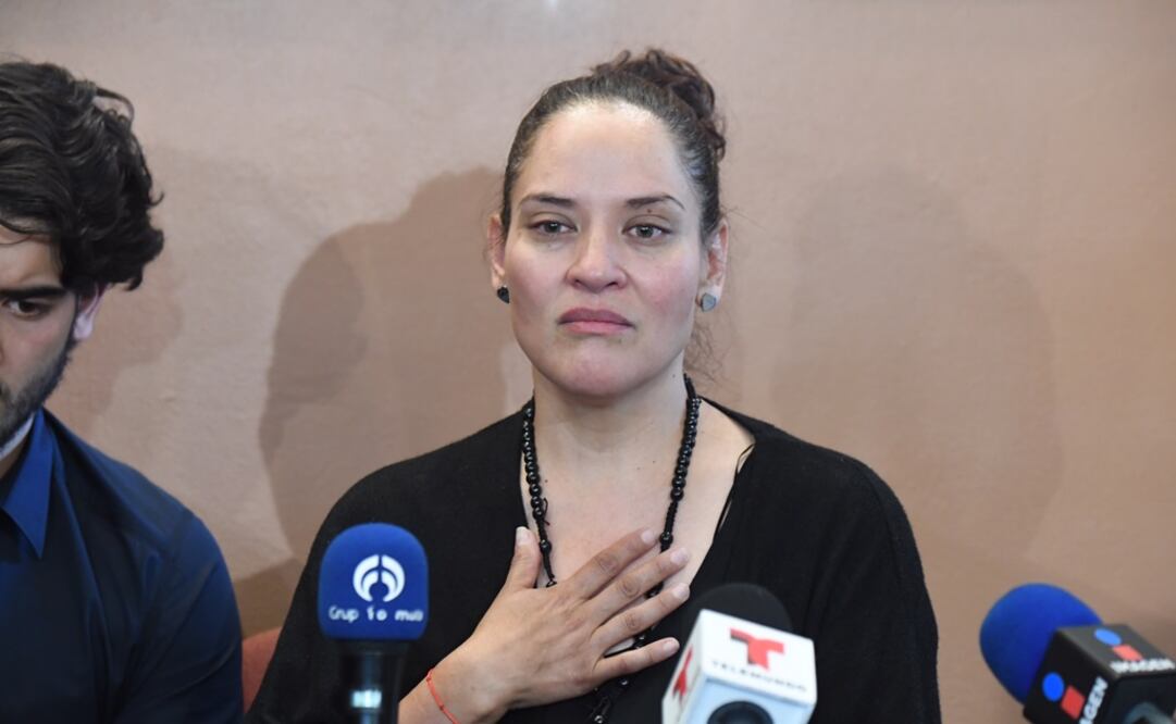 La madre del joven asesinado, Norberto Ronquillo