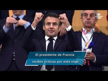 Macron viaja a Qatar para apoyar a Francia en la final del Mundial  