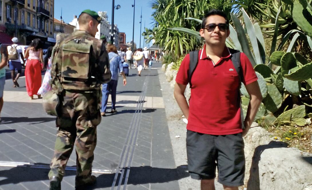 Cuauhtémoc Ortiz, oaxaqueño de 26 años, corrió por primera vez por su vida la noche del jueves, en esta próspera ciudad