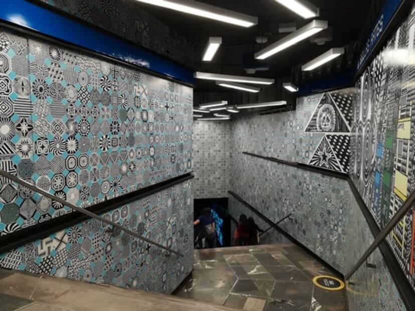 Recorre el Metro Bellas Artes para ver la expo de Pedro Friedeberg