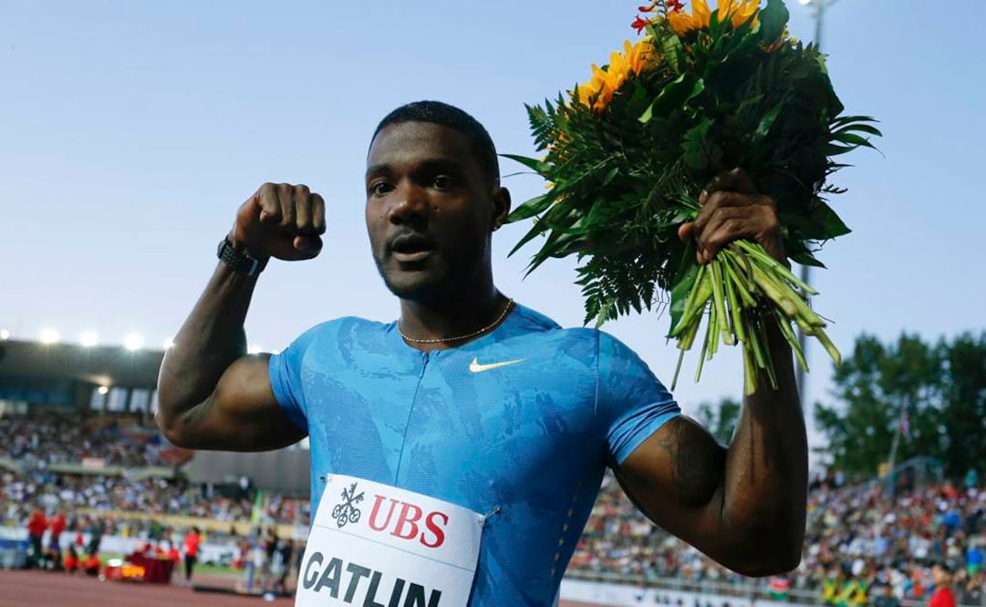 Gatlin vuela en Lausana; manda aviso a Bolt