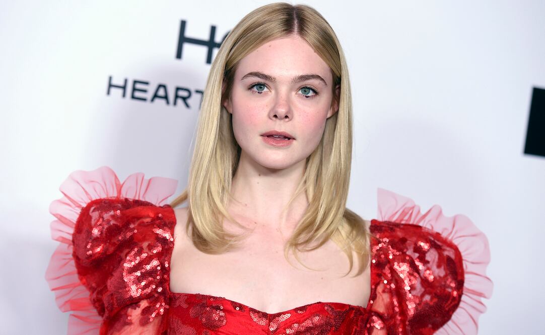 Elle Fanning impacta con su estilo. Foto: archivo EL UNIVERSAL
