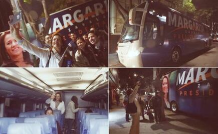 ¿En qué vehículos se transportan los candidatos a la Presidencia?