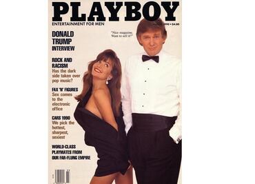 El día que Donald Trump fue portada de Playboy