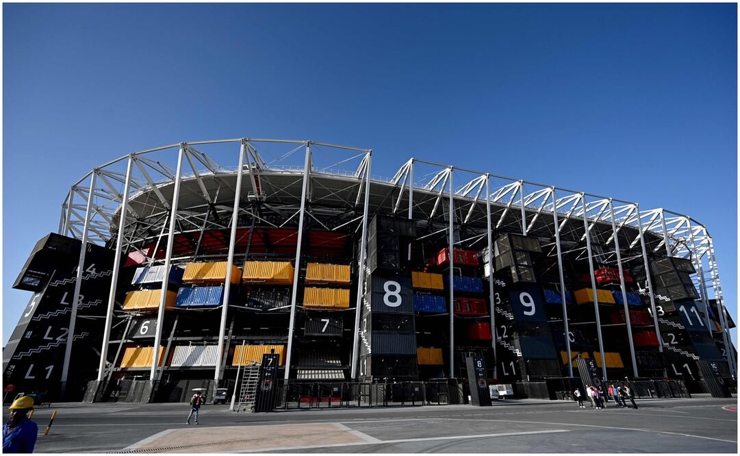 El 974, el estadio barato que “desaparecerá" tras la Copa del Mundo de Qatar 2022 / FOTO:AFP