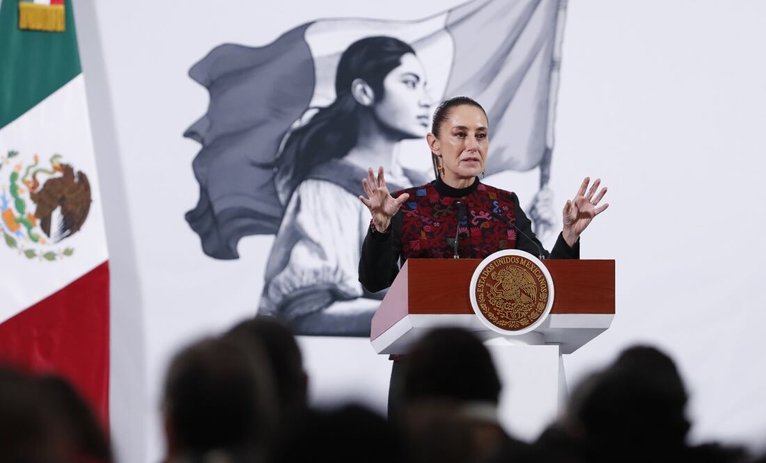 Claudia Sheinbaum. Foto: EFE