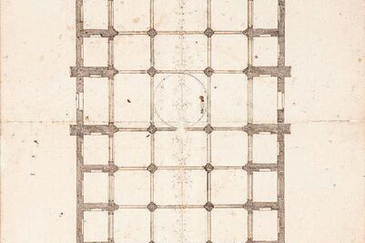 A subasta, plano de la Catedral