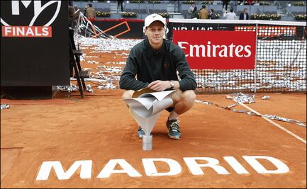 Sinner gana su quinto Masters consecutivo al aplastar a Zverev en la final de Madrid