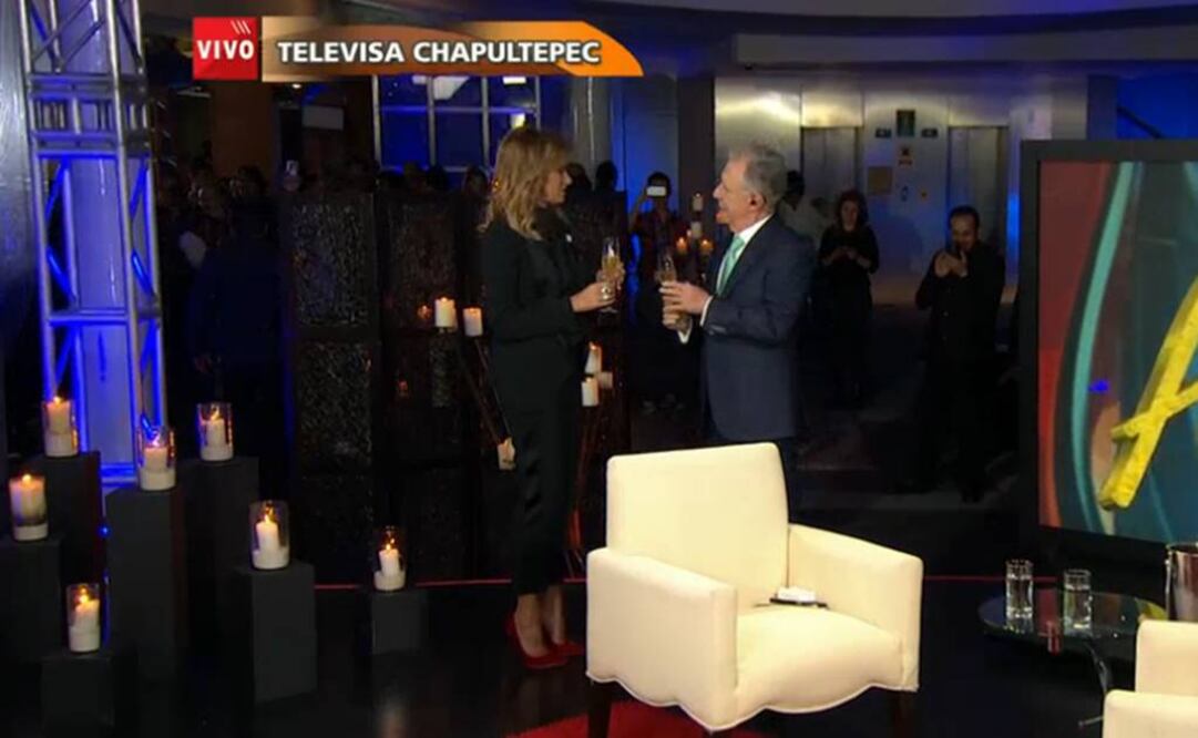 López-Dóriga dice adiós; desea buena suerte a Denise