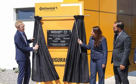 Inauguran segunda planta de ContiTech en Aguascalientes; invierten 90 mdd y generan 200 empleos