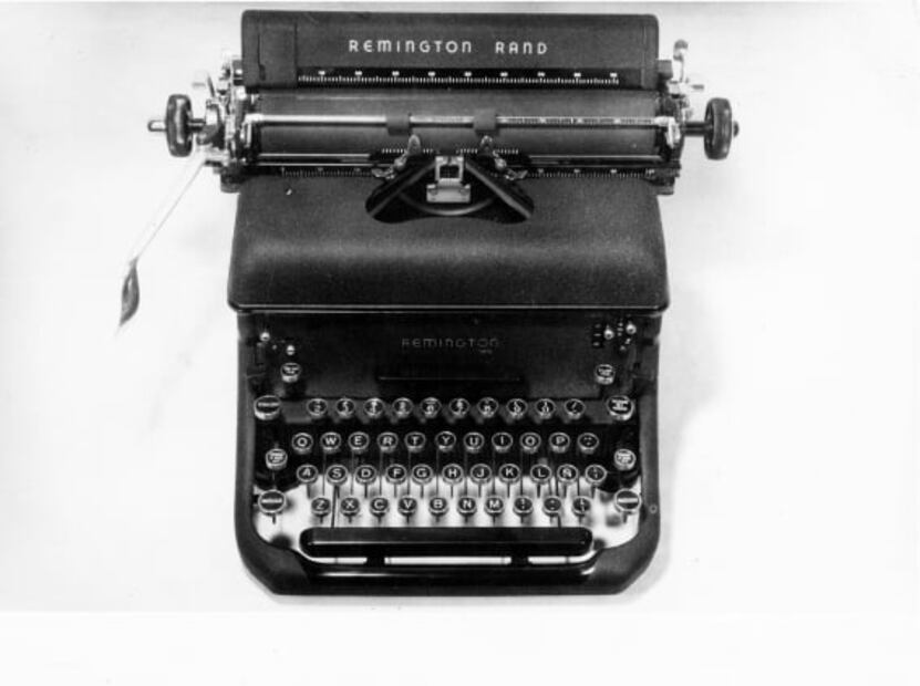 Cuando se escribía a máquina