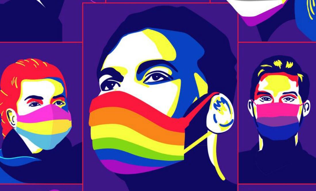 Uno de los anuncios de la campaña "Cuídate con Orgullo". Foto: Sectur CDMX