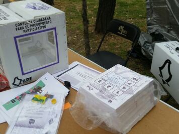 IEDF instala 100% de mesas para Consulta de Presupuesto