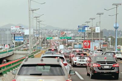 Pagan en Viaducto Bicentenario... por embotellamiento 