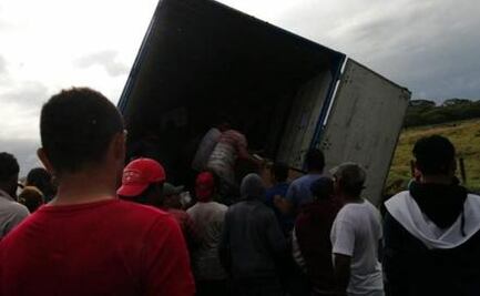 Caen 7 bandas por robo a transporte de carga en el Edomex