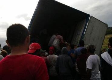Caen 7 bandas por robo a transporte de carga en el Edomex