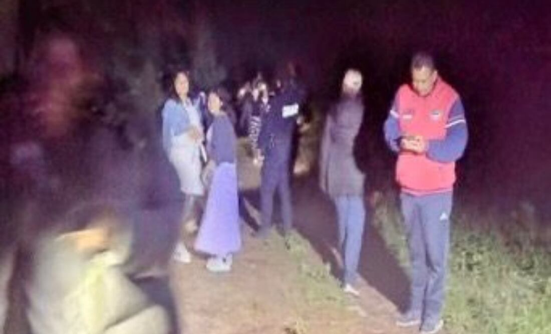 Policía Turística rescata a 20 excursionistas extraviados en zona boscosa de Hidalgo (02/09/2025). Foto: Especial