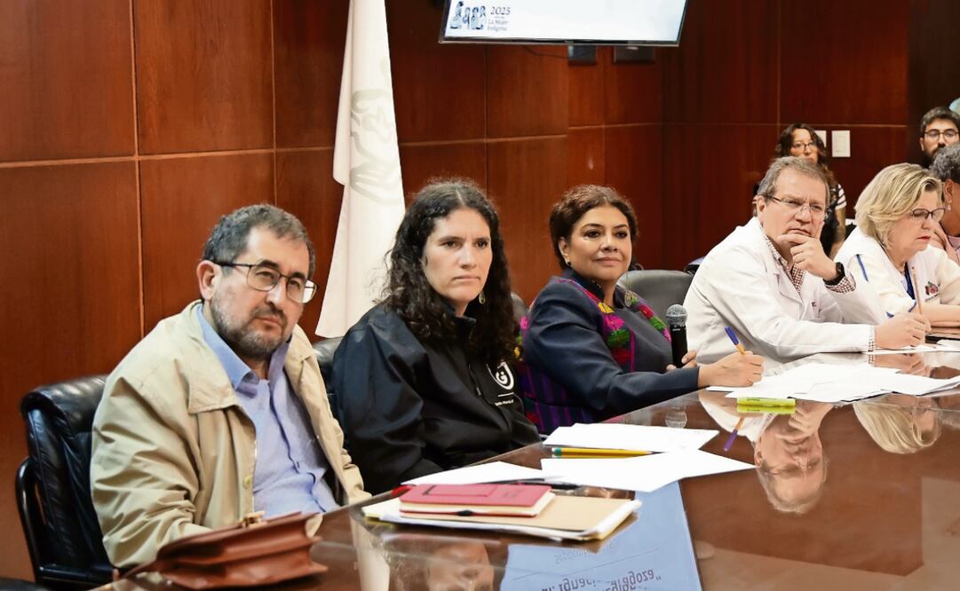 En conferencia, la fiscal actualizó información sobre la investigación. Foto: Especial