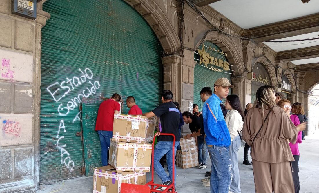 Empresarios afectados pidieron al Gobierno capitalino crear un nuevo protocolo, no sólo de contención, sino de acción, contra lo que ellos calificaron como "grupos criminales".
(Foto: Fabián Evaristo/ EL UNIVERSAL)