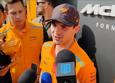 Pato O'Ward tras correr la FP1 en el GP de México: Tenía una sonrisota, lo disfruté