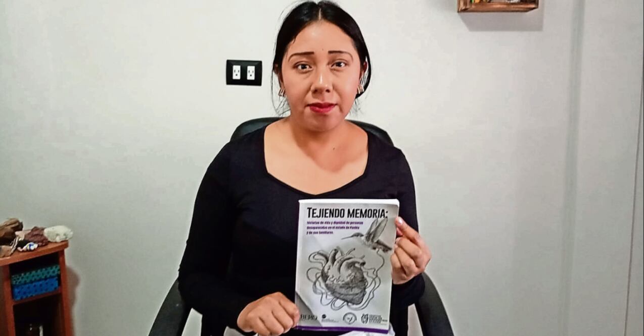 La desaparición del papá de Gabriela Uribe Hernández fue un factor para que abandonara la carrera de Sicología y estudiara leyes, ya que existen víctimas de delitos que desconocen sus derechos, señala. Foto: Eloy Linares