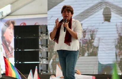 Delfina Gómez promete a los habitantes de Nezahualcóyotl crear la policía del barrio y de género