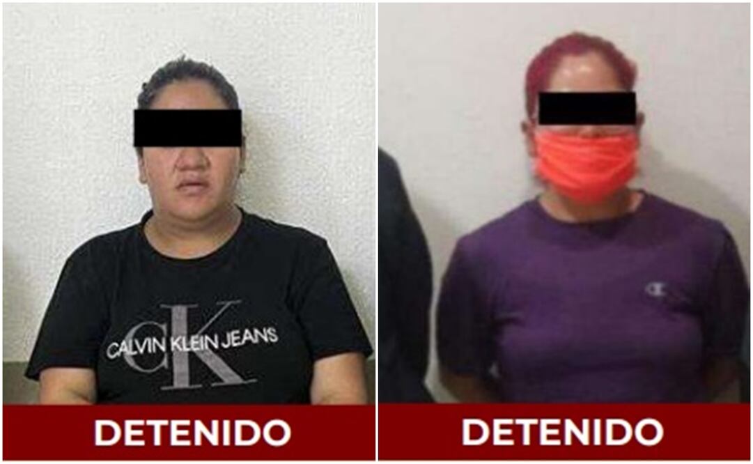 Mujeres detenidas por feminicidio de su hermana. Foto: Reporte Cero Impunidad