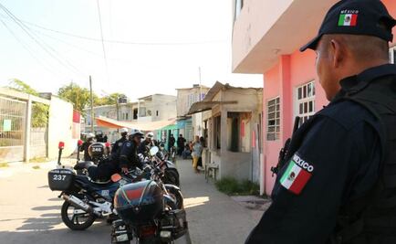 Con fuerte seguridad, velan a policía tras tiroteo en Tabasco