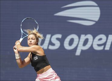 Renata Zarazúa da la sorpresa en el US Open; derrota a la sexta mejor jugadora del mundo y avanza a segunda ronda