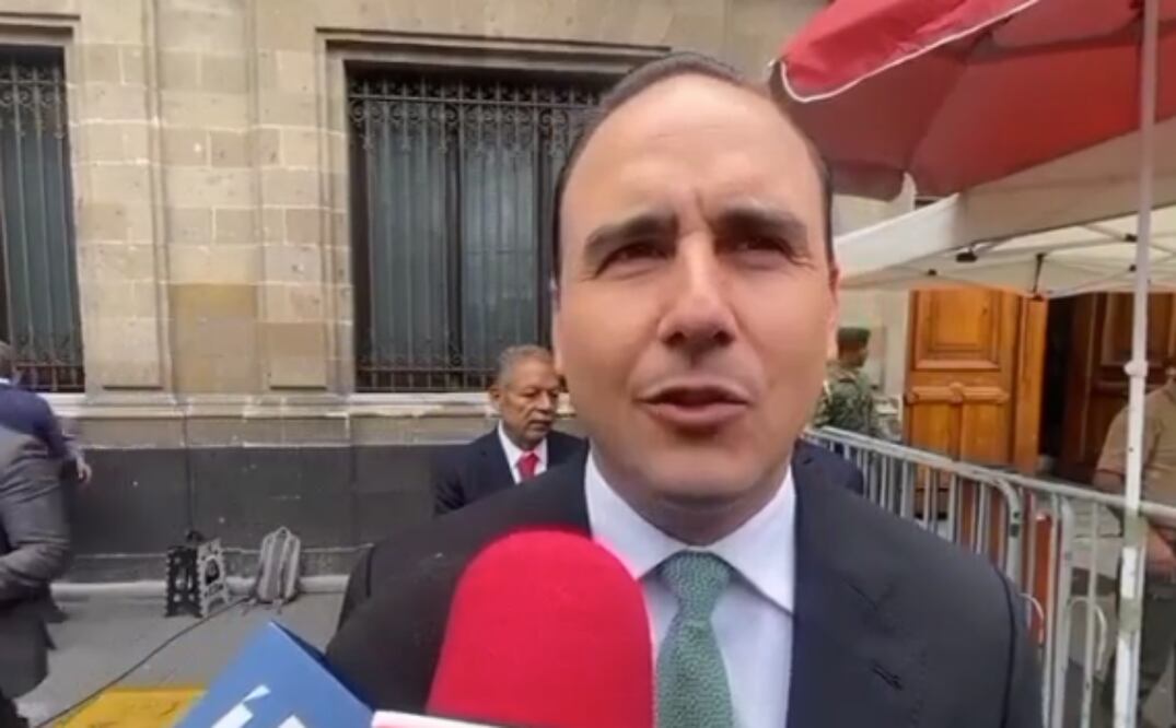 Manolo Jiménez, gobernador de Coahuila, asegura que Fernández Noroña se merecía los golpes. Foto: Captura de pantalla